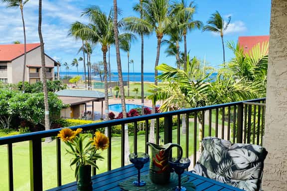 Two Bd Partial Ocean, AC,wifi, Hot tub, Pool B308 - Image 1