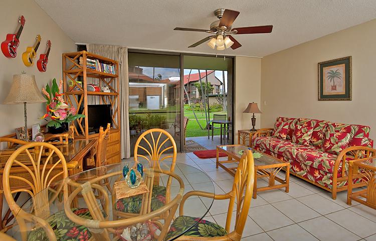 Living Room, Dining  and Lanai